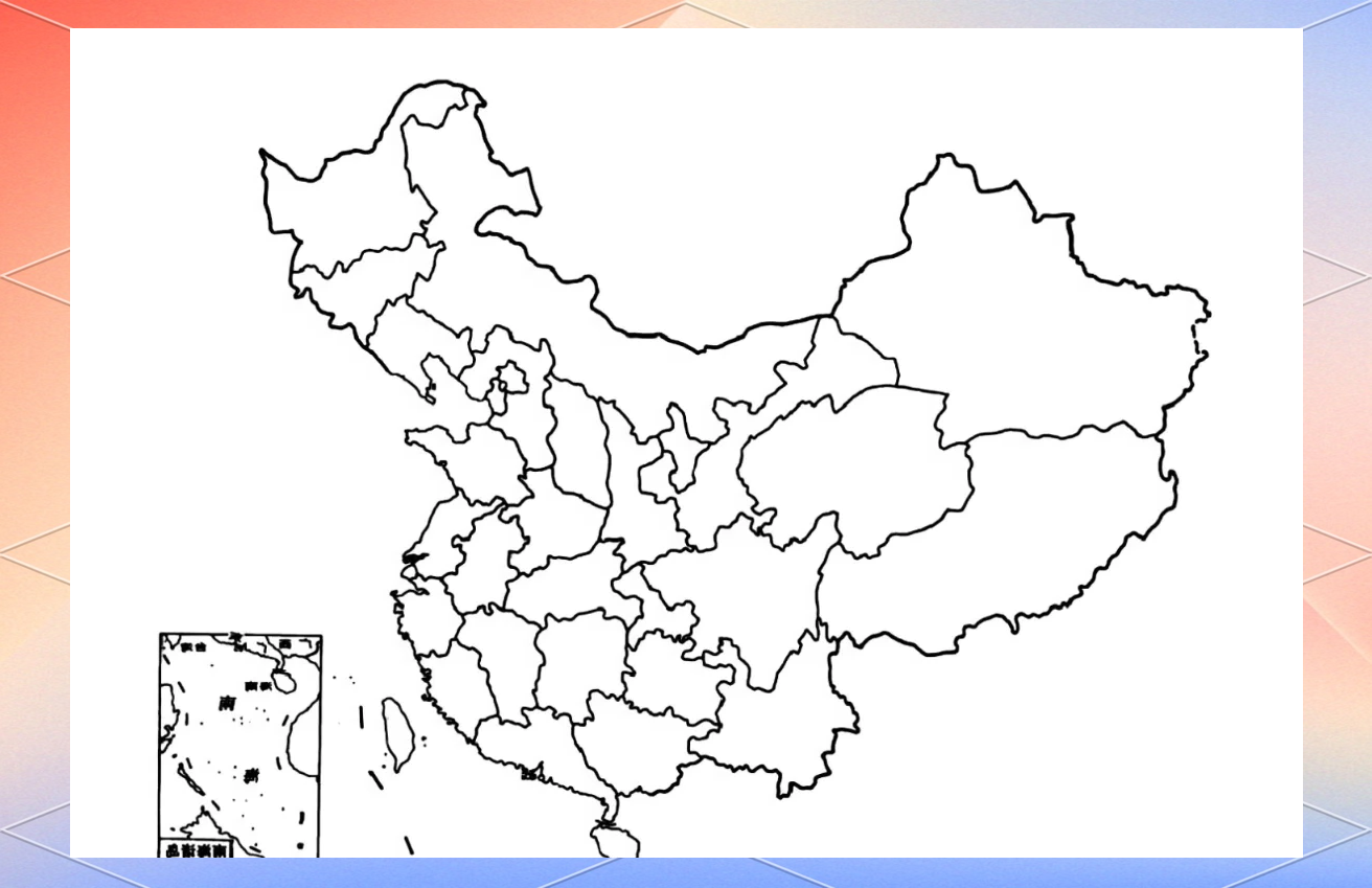手繪中國地圖——打印定制服務，讓藝術與實用完美結(jié)合